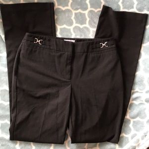 Black New York and Company 10 tall dress pants